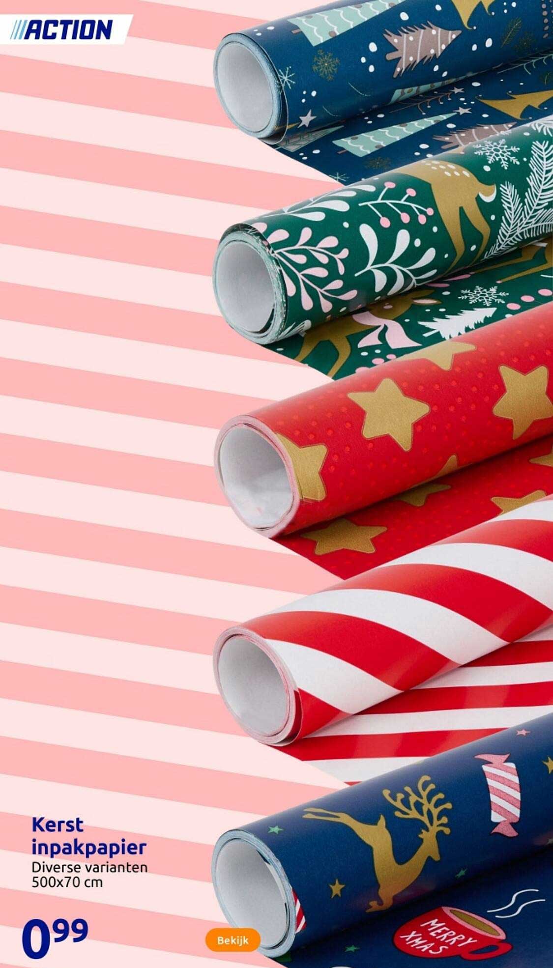 Kerst inpakpapier