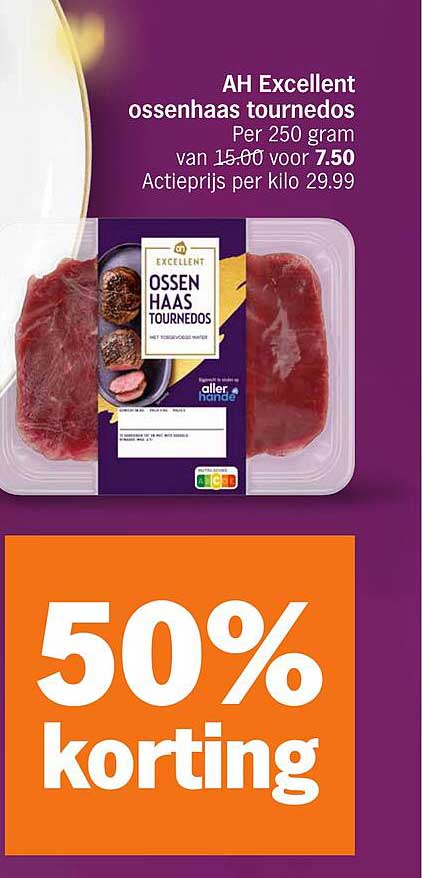 AH Excellent ossehaas tournedos