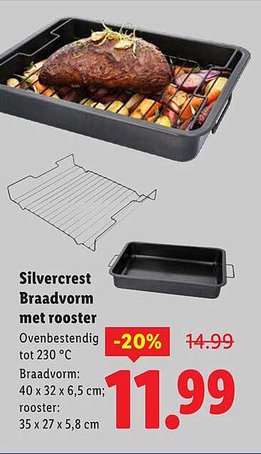 Silvercrest Braadvorm Met Rooster Aanbieding bij Lidl Silvercrest Braadvorm Met Rooster Aanbieding bij Lidl
