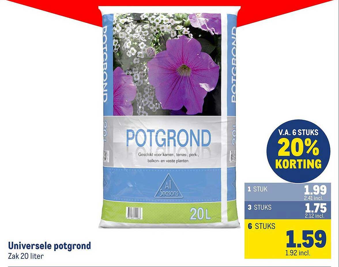 Universele potgrond