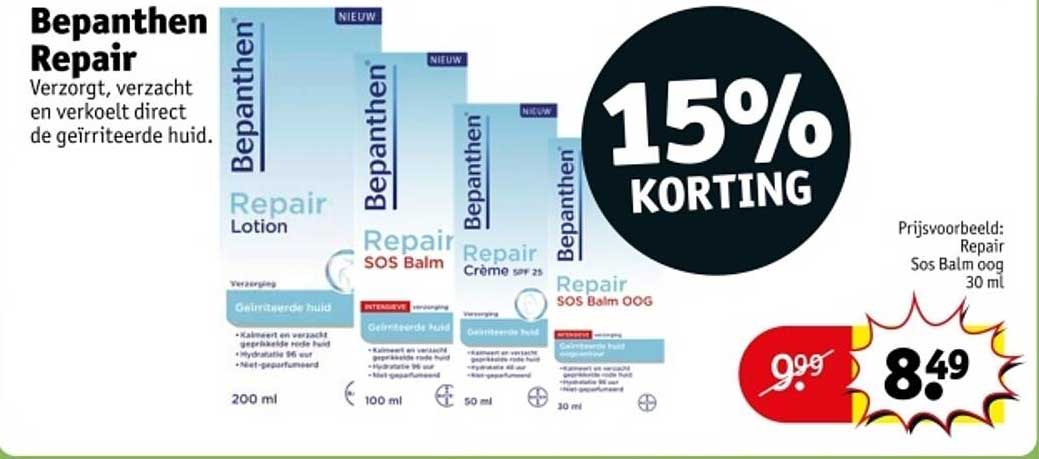 Bepanthen Repair SOS Balm oog 30 ml