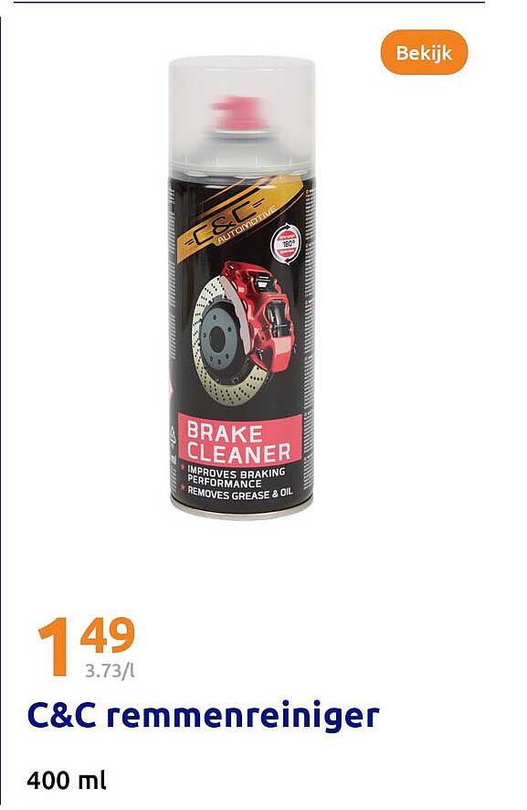C&C remmenreiniger