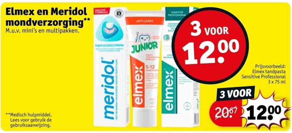 Elmex en Meridol mondverzorging**