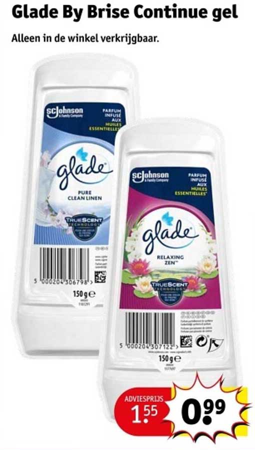 Glade By Brise Continue gel