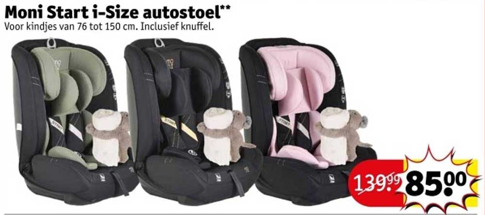 Moni Start i-Size autostoel**