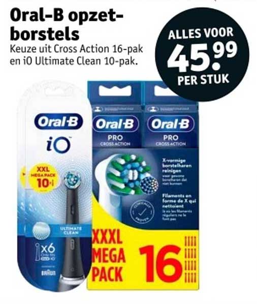 Oral-B opzetborstels