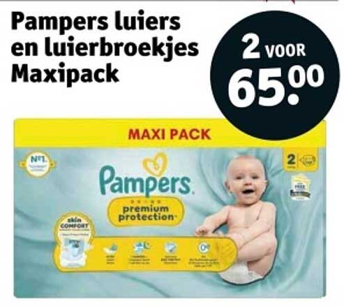 Pampers luier en luierbroekjes Maxipack