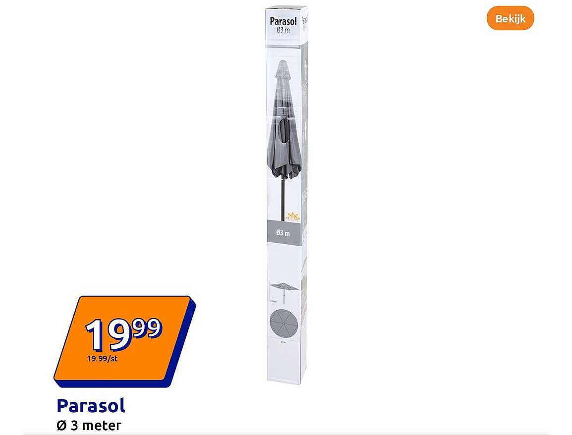 Parasol Ø 3 meter