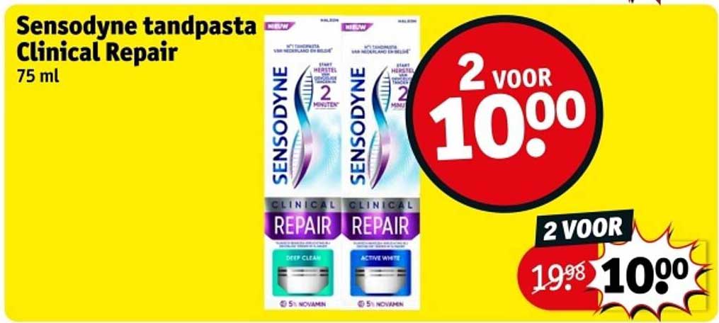 Sensodyne tandpasta Clinical Repair