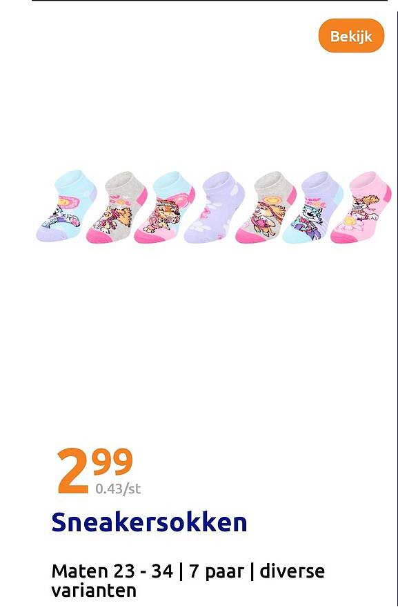 Sneakersokken