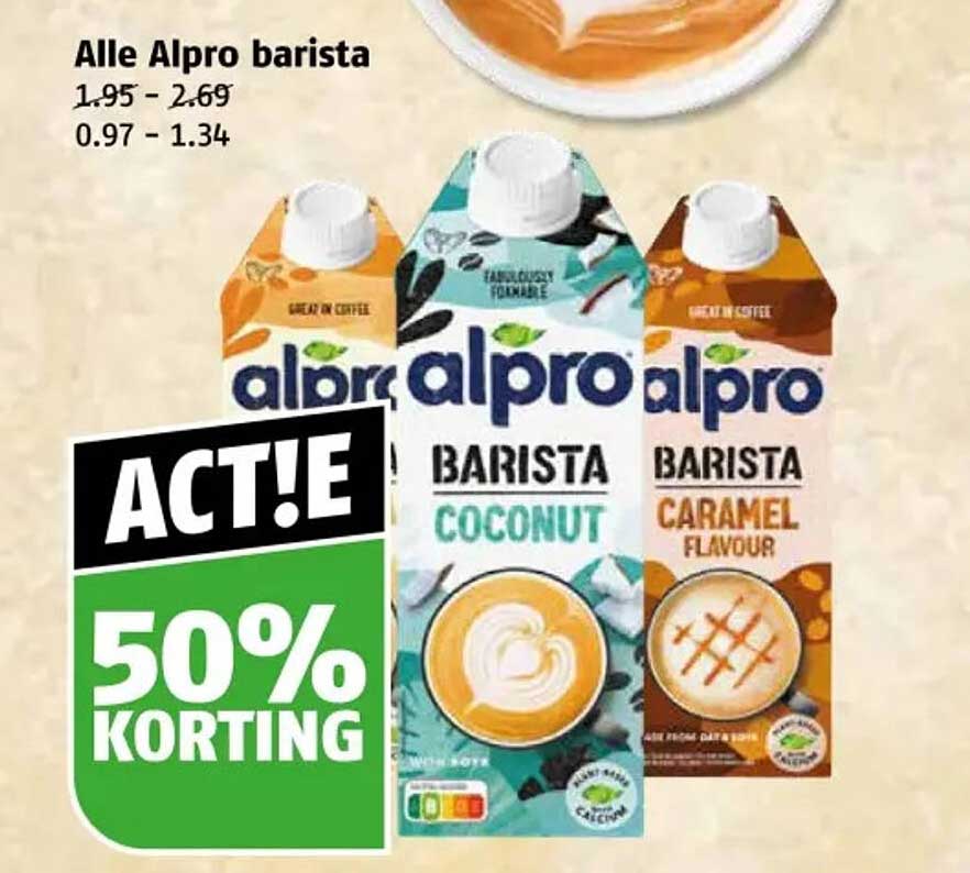 Alle Alpro barista