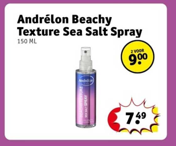 Andrélon Beachy Texture Sea Salt Spray 150 ML