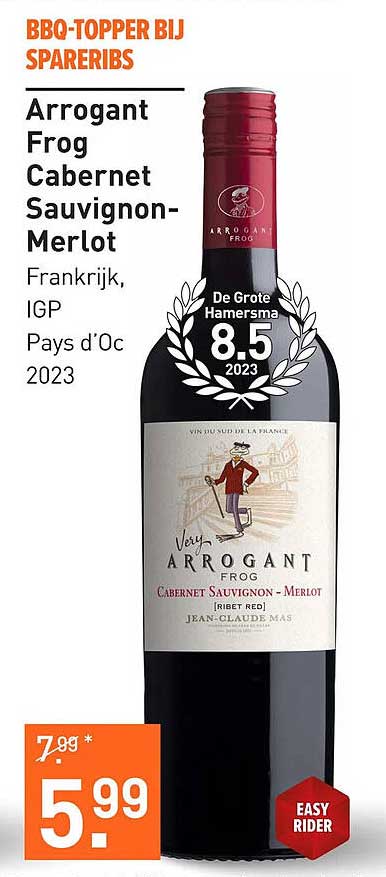 Arrogant Frog Cabernet Sauvignon-Merlot