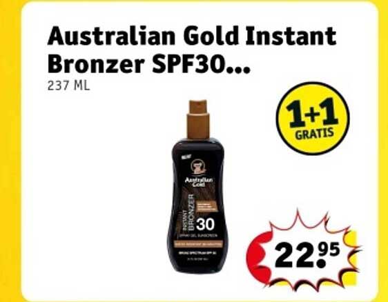 Australian Gold Instant Bronzer SPF30