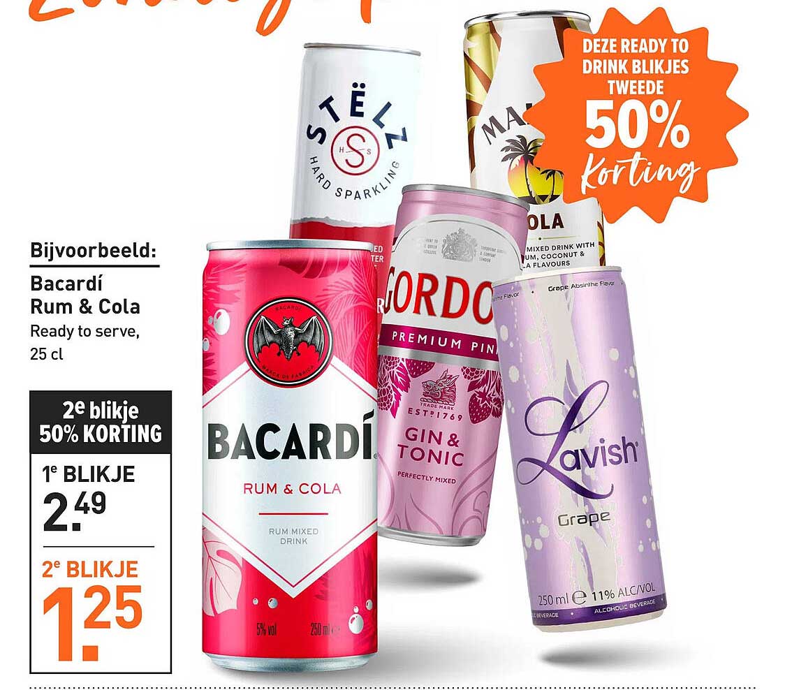 Bacardí Rum & Cola