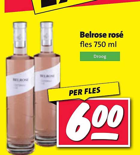 Belrose rosé fles 750 ml