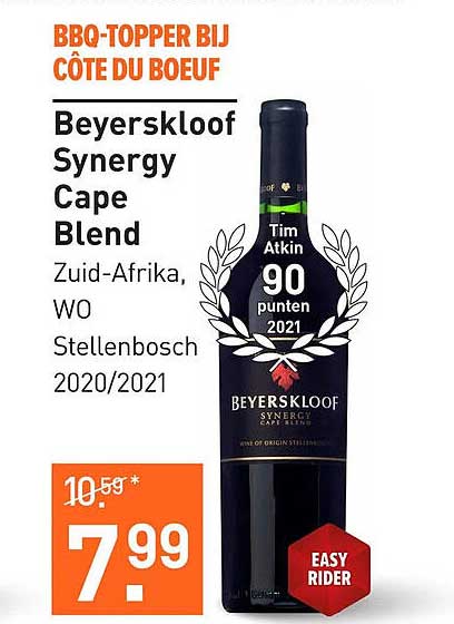 Beyerskloof Synergy Cape Blend