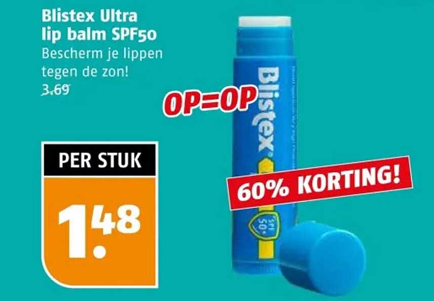 Blistex Ultra lip balm SPF50