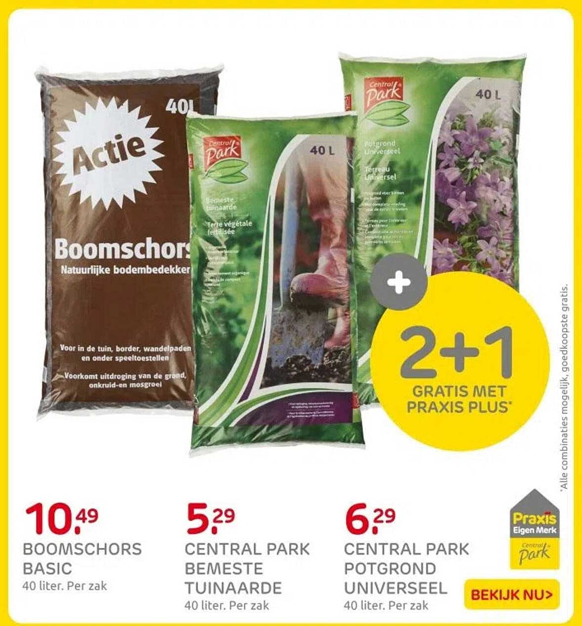 Boomschors Basic 40 liter - Actie