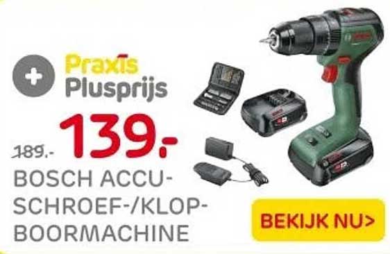 BOSCH ACCU-SCHROEF-/KLOP-BOORMACHINE