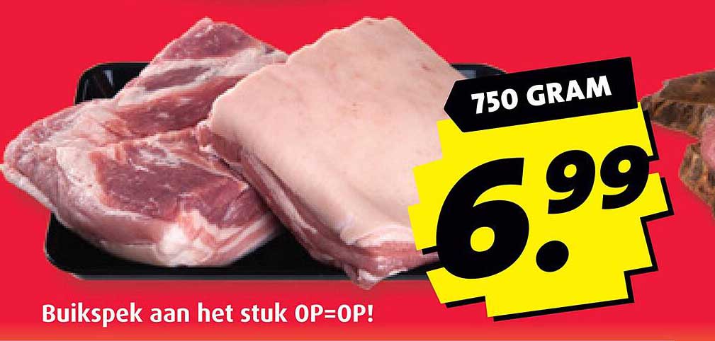 Buikspek aan het stuk OP=OP!