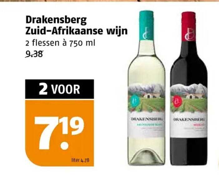 Drakensberg Zuid-Afrikaanse wijn