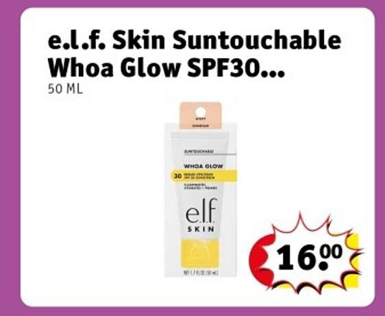 e.l.f. Skin Suntouchable Whoa Glow SPF30