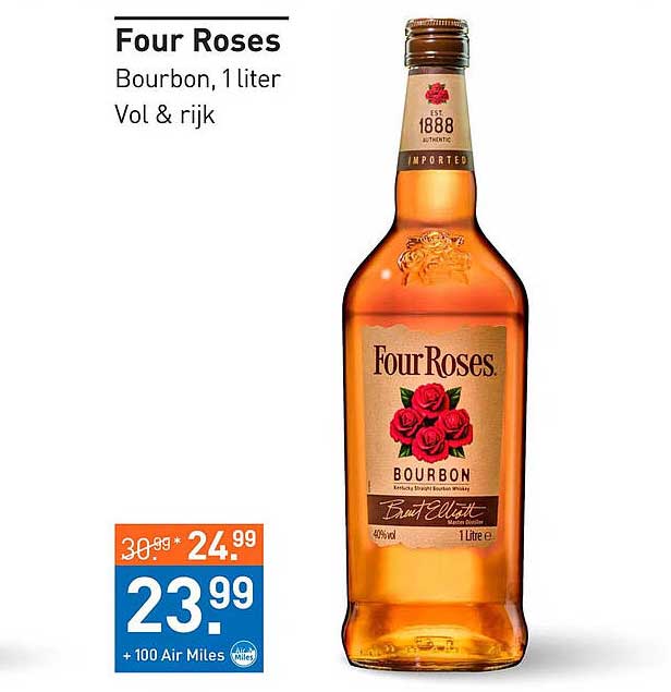 Four Roses Bourbon, 1 liter