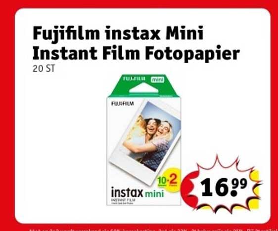 Fujifilm instax Mini Instant Film Fotopapier