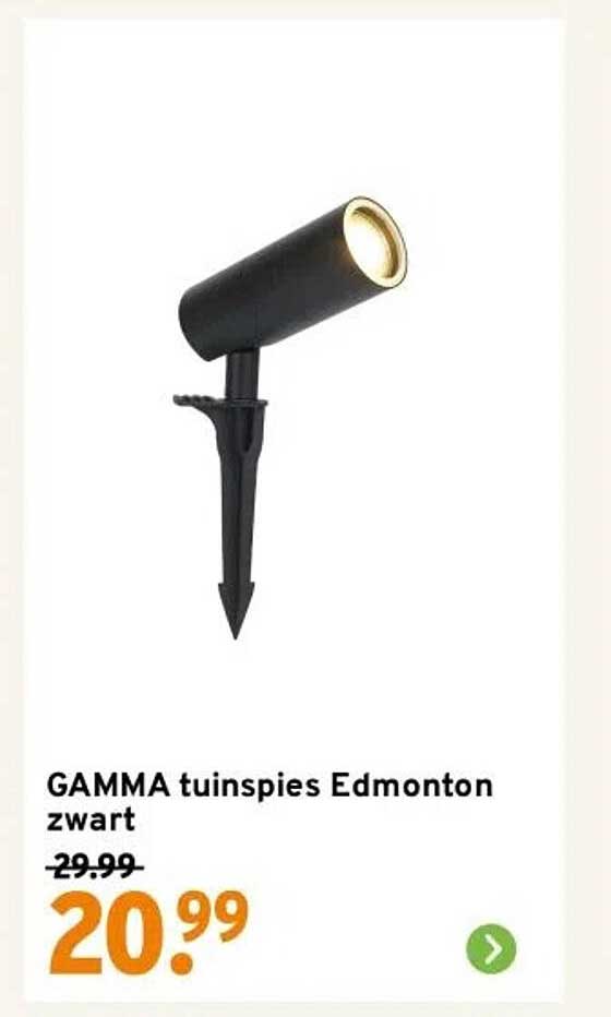 GAMMA tuinspies Edmonton zwart