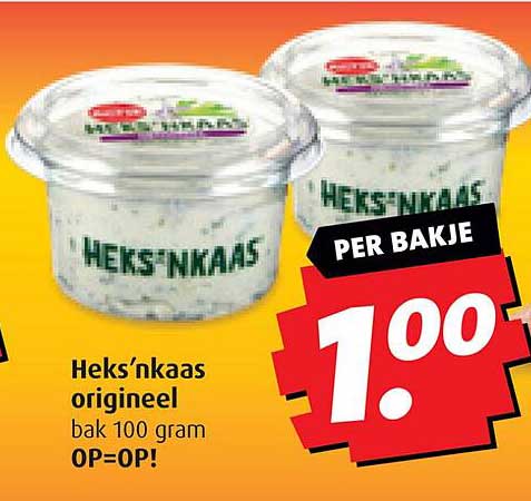 Heks’nkaas origineel bak 100 gram