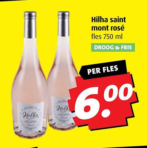 Hilha saint mont rosé fles 750 ml