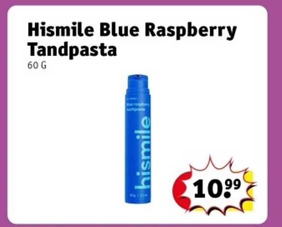 Hismile Blue Raspberry Tandpasta