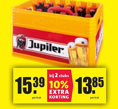 Jupiler 24 x 0,25L kratten