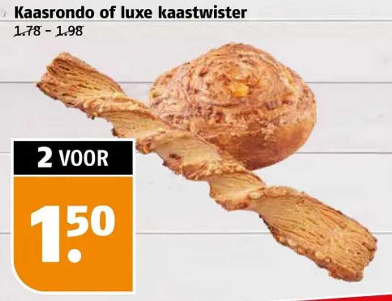 Kaasrondo of luxe kaastwister