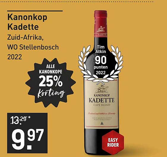 Kanonkop Kadette Zuid-Afrika, WO Stellenbosch 2022
