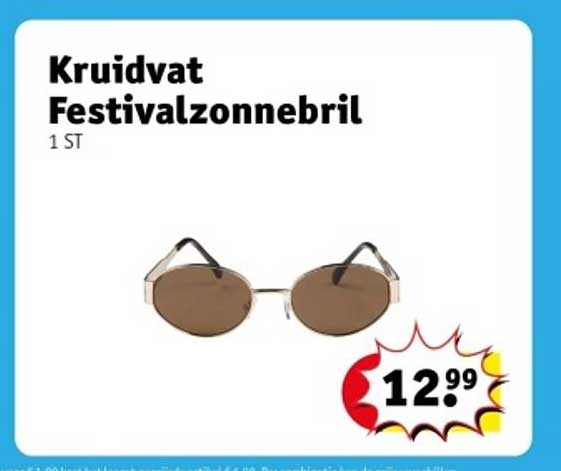 Kruidvat Festivalzonnebril