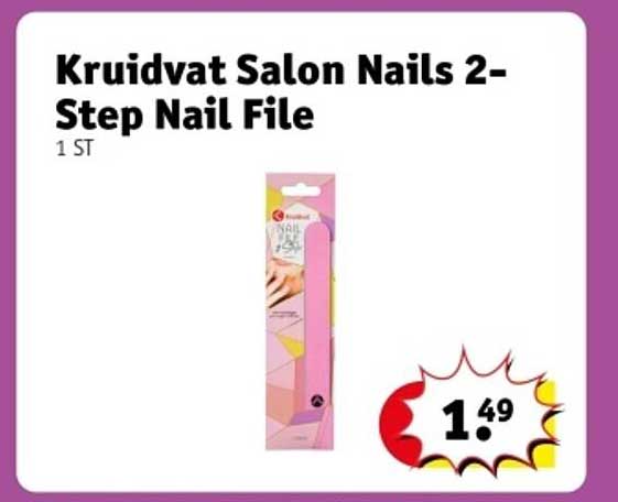 Kruidvat Salon Nails 2-Step Nail File