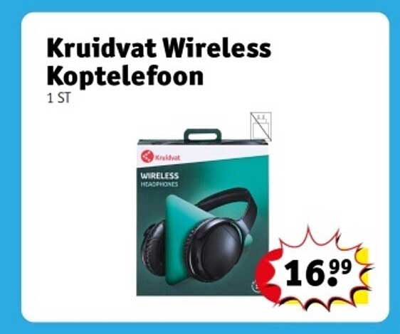 Kruidvat Wireless Koptelefoon
