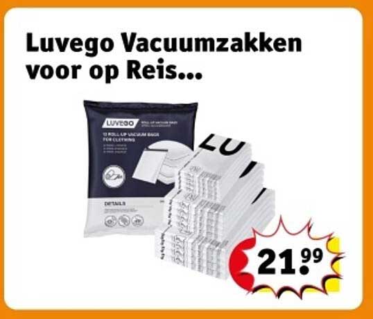 Luvego Vacuummatten voor op Reis...