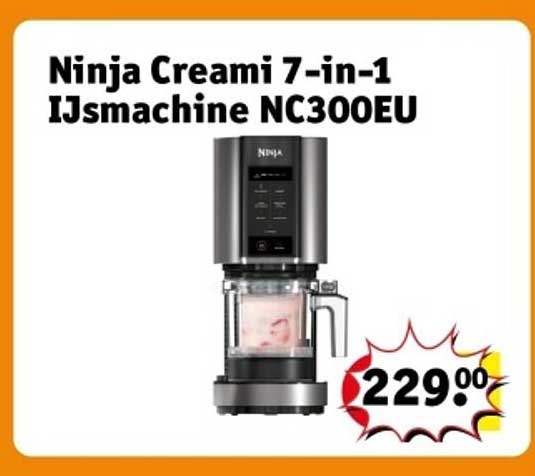 Ninja Creami 7-in-1 IJs machine NC300EU