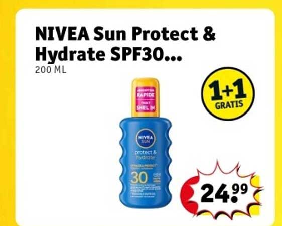 NIVEA Sun Protect & Hydrate SPF30 200 ML