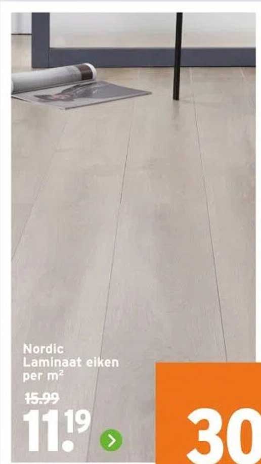 Nordic Laminaat eiken per m²