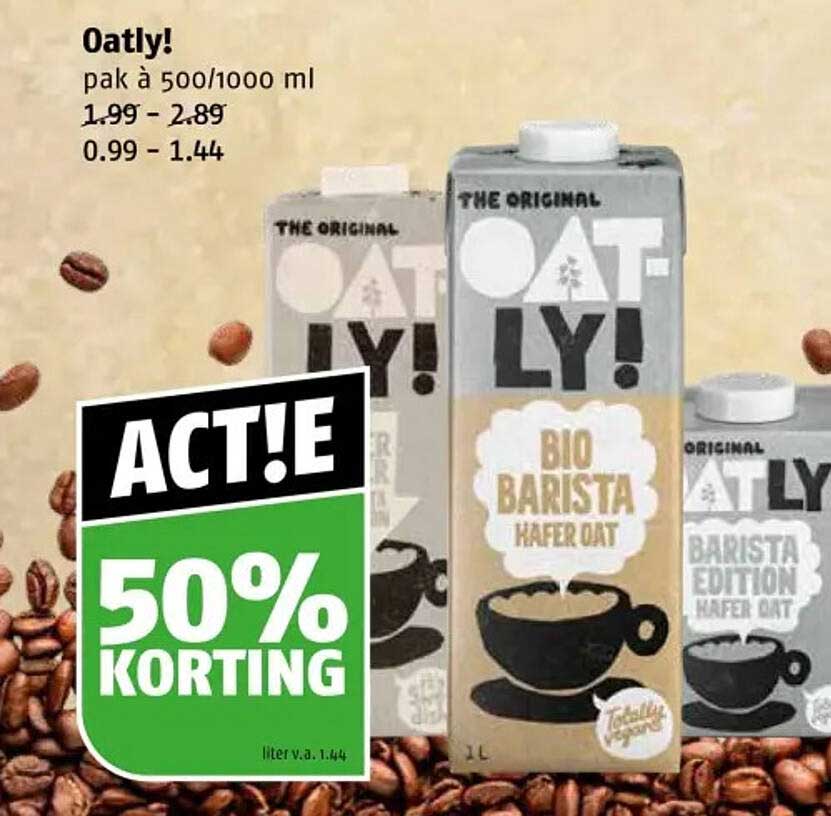 Oatly! pak à 500/1000 ml