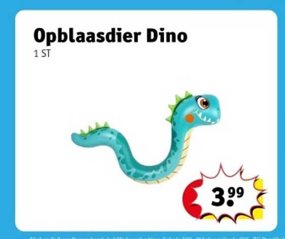 Opblaasdier Dino