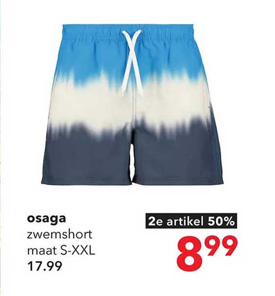osaga zwemshort maat S-XXL