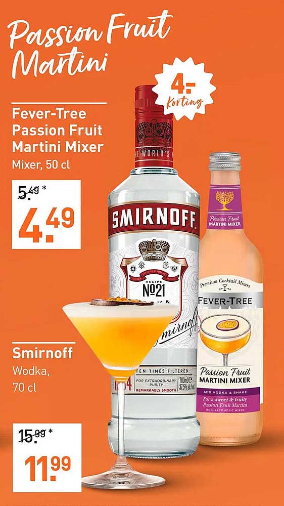 Passion Fruit Martini