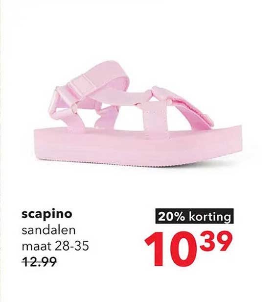 scapino sandalen maat 28-35