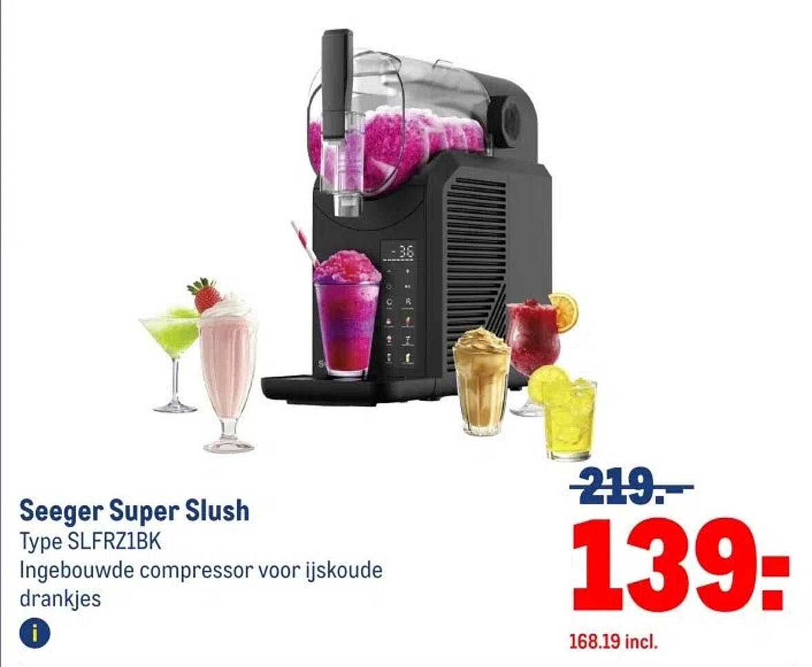 Seeger Super Slush Type SLFRZ1BK