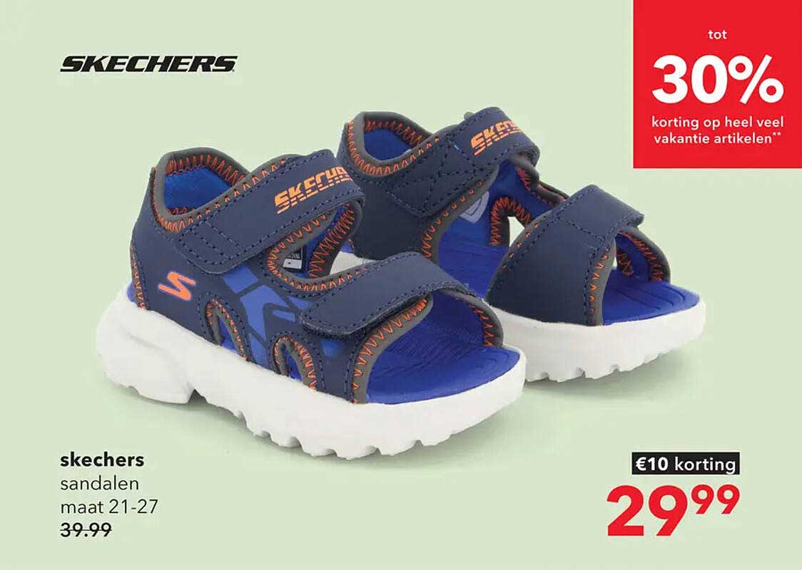 skechers sandalen maat 21-27